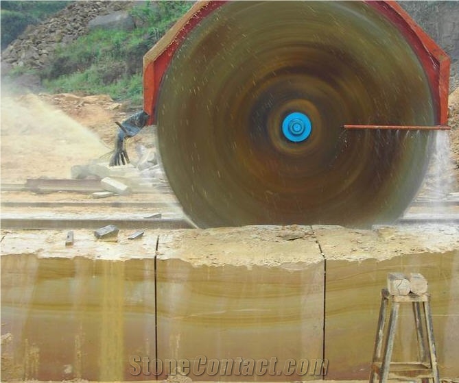 China Yellow Sandstone Quarry