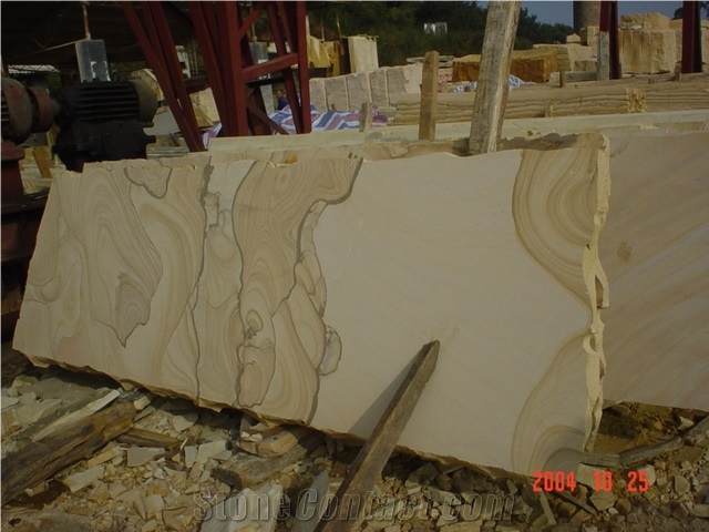 China Yellow Sandstone Quarry