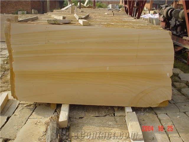 China Yellow Sandstone Quarry