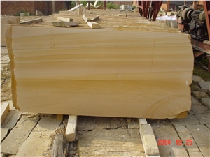 China Yellow Sandstone Quarry