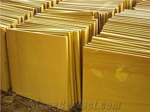 China Yellow Sandstone Quarry