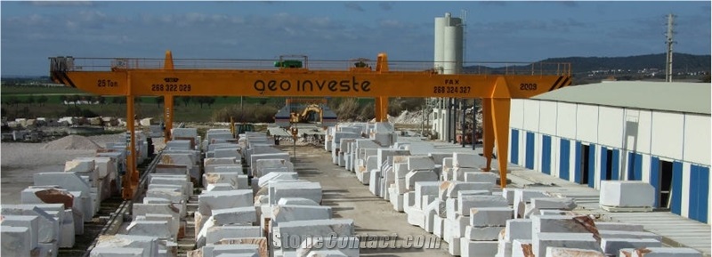 Branco Estremoz Marble Quarry