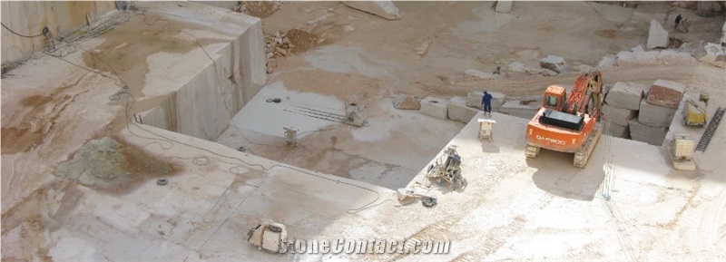Branco Estremoz Marble Quarry