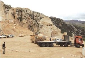 Inka Gold Travertine Quarry