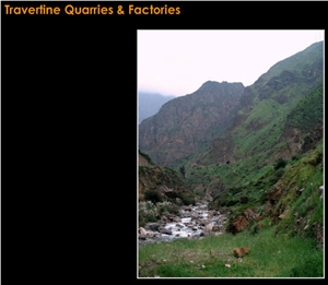 Mezzo Travertine,Noce Light Travertine, Noce Dark Travertine Quarry