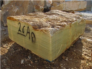 Iran Light Green Onyx Quarry
