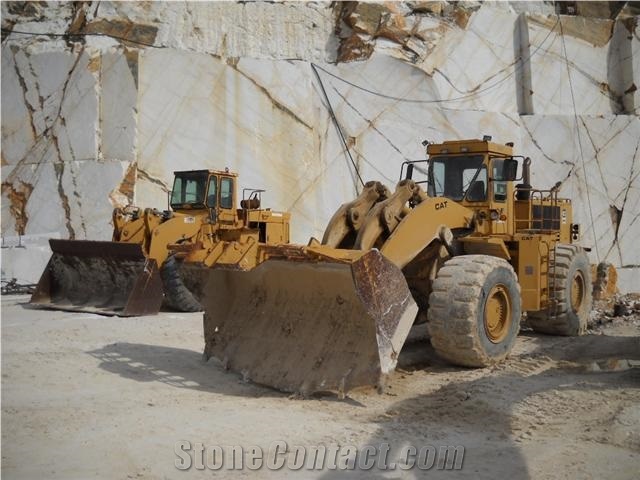 Bianco Naxos Marble Quarry