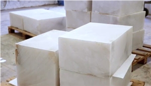Hijar White Alabaster - Alabastro Blanco Azaila Quarry