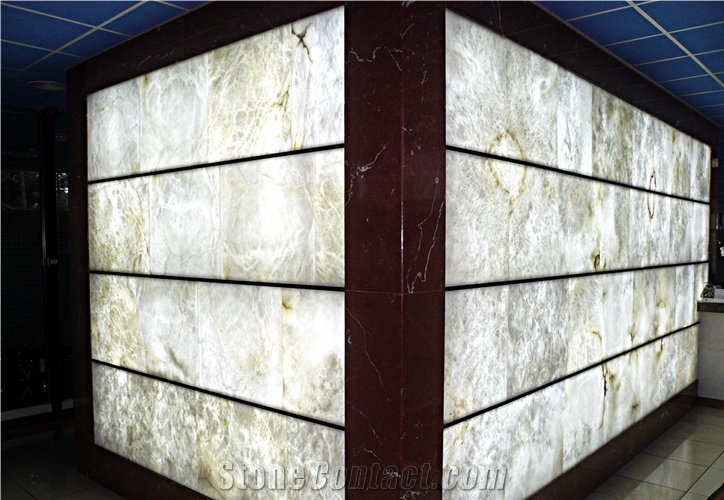 Hijar White Alabaster - Alabastro Blanco Azaila Quarry