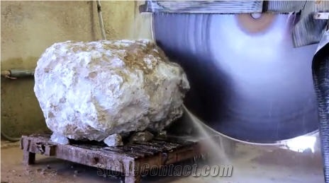 Hijar White Alabaster - Alabastro Blanco Azaila Quarry