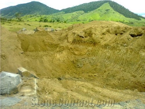 Marron Bahia Granite Quarry