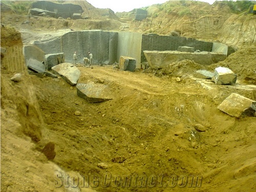 Marron Bahia Granite Quarry