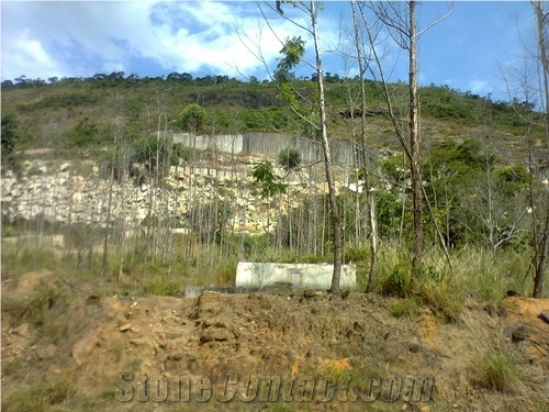 Yellow Santa Cecilia - Giallo Santa Cecilia Granite Quarry
