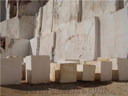 Emelas Beige Marble Quarry