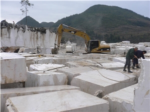 Angel Beige Marble Quarry