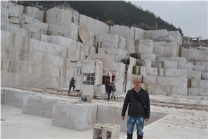 Angel Beige Marble Quarry