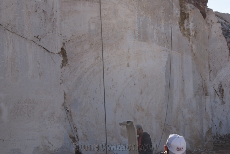 Mersin Light Emperador Marble Quarry