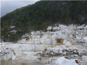 Apollon White Marble Quarry