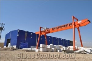 Efsus Beige Marble Quarry