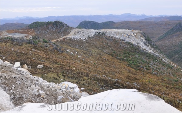 Romantic Grey Marble Quarry