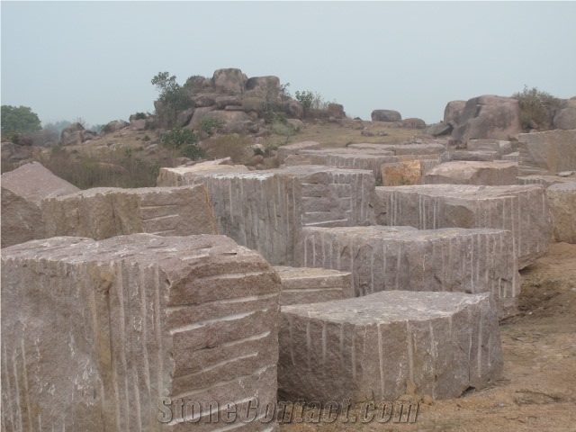 Shri Raj Granite Chattarpur Quarry - Indian Red Granite