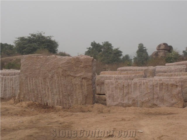 Shri Raj Granite Chattarpur Quarry - Indian Red Granite