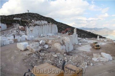 Burdur Beige Marble Quarry