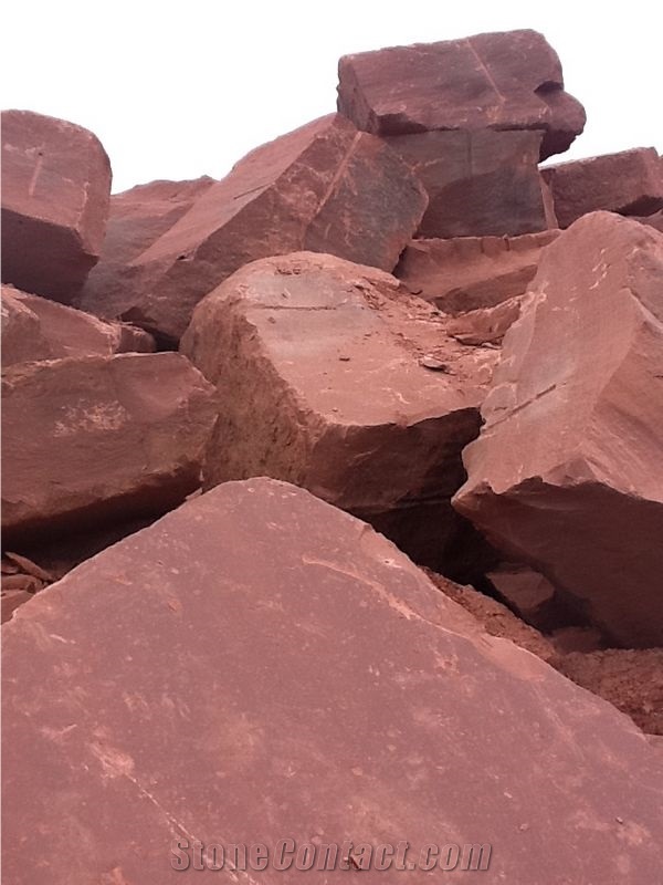 Red Sandstone Sichuan Quarry