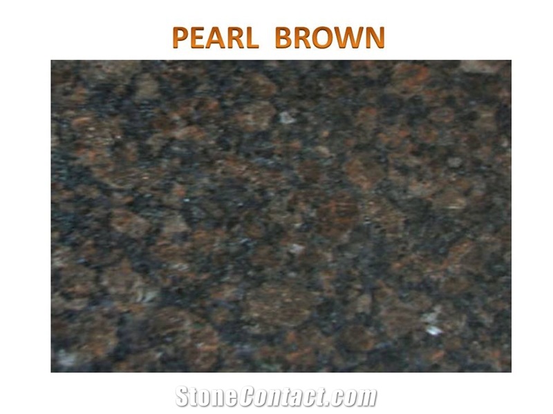 Pearl Brown Granite Quarry
