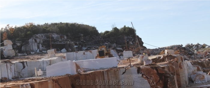 Volakas White Marble Quarry