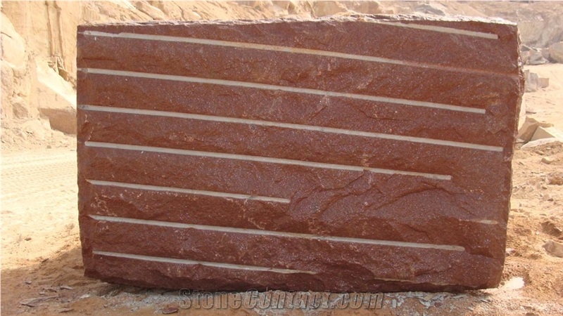 SRE- PG Red Granite Quarry- Ilkal Red Granite