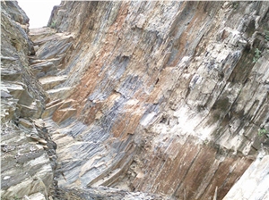 China Multicolor Slate Quarry