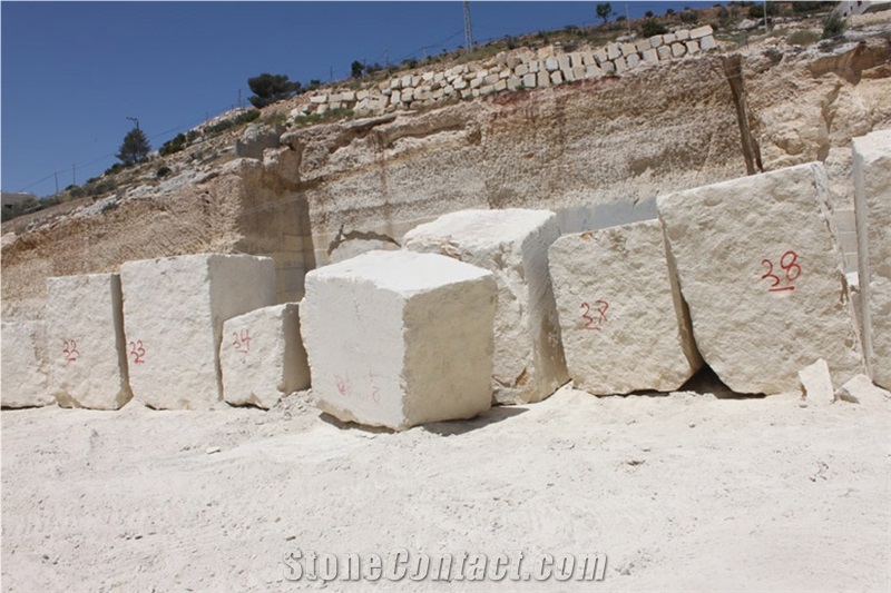 Zena Quarry - Jerusalem Gold Limestone (Halila Gold Limestone)