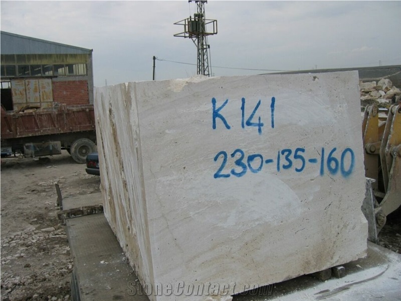 Turkey Navona Light Travertine Denizli Quarry