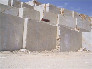 Qorveh Crystal Marble Quarry, Blue-Gray Marble