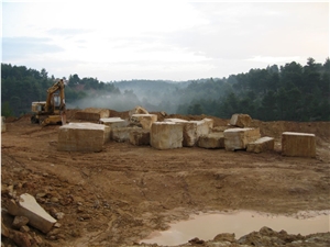 Kapandriti Travertine Quarry