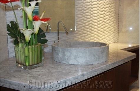 Chinese Polar Grey, Classic Grey Marble Quarry
