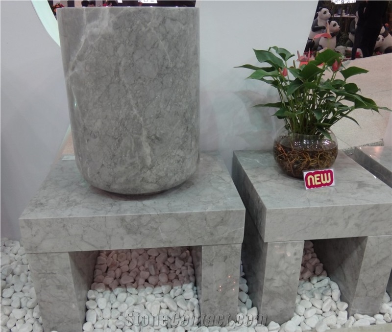 Chinese Polar Grey, Classic Grey Marble Quarry