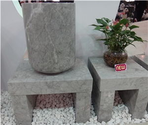 Chinese Polar Grey, Classic Grey Marble Quarry