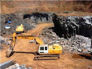 Vietnam Black Basalt Quarry
