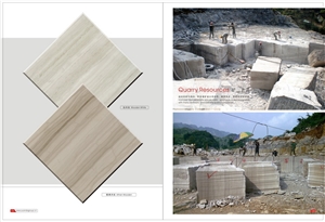 Athens Grey Wooden Marble Quarry
