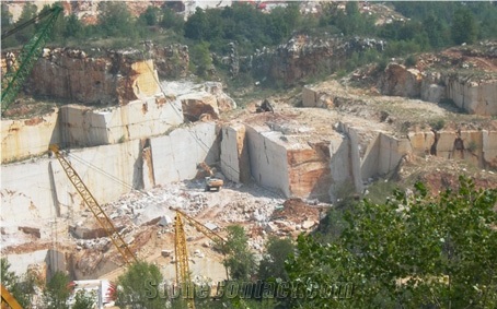 Botticino Semiclassico Marble Quarry