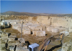 Sivas Yellow Travertine Quarry Sivas Yellow Travertine Quarry