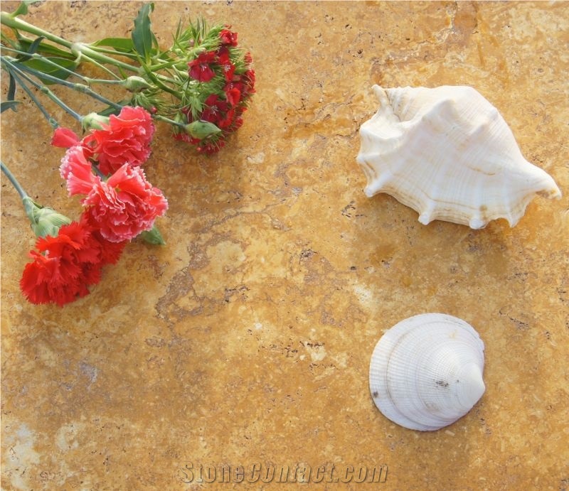 Sivas Yellow Travertine Quarry
