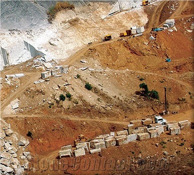 Ice Blue Granite - White Springs Granite Quarry