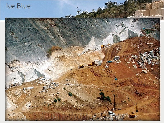 Ice Blue Granite - White Springs Granite Quarry