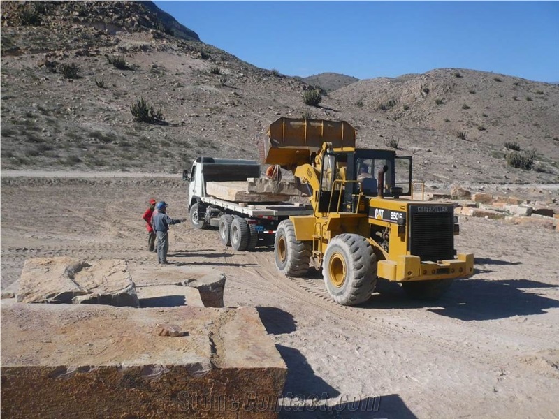 MTP Peru Beige Sandstone Quarry