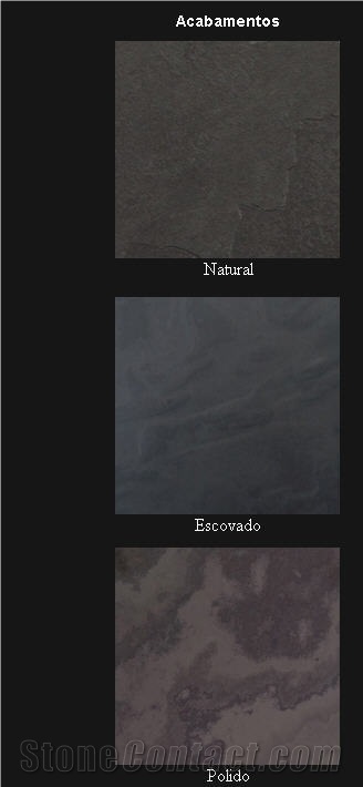 Preta Ardosia Brazil Black Slate Quarry