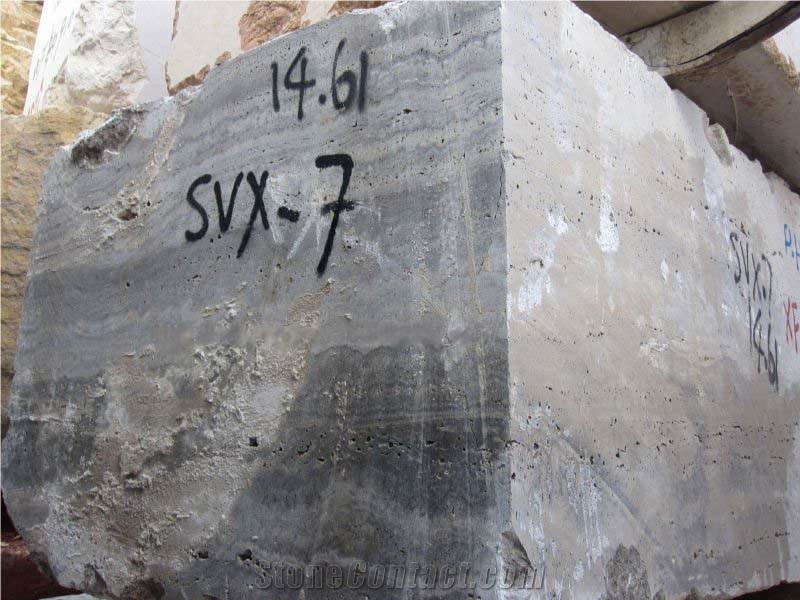 Silver Travertine