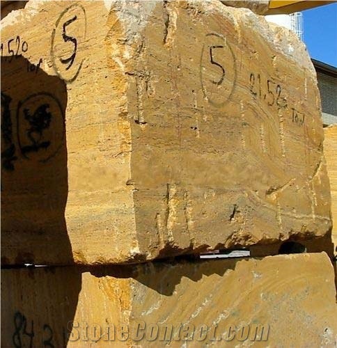 Yellow Travertine